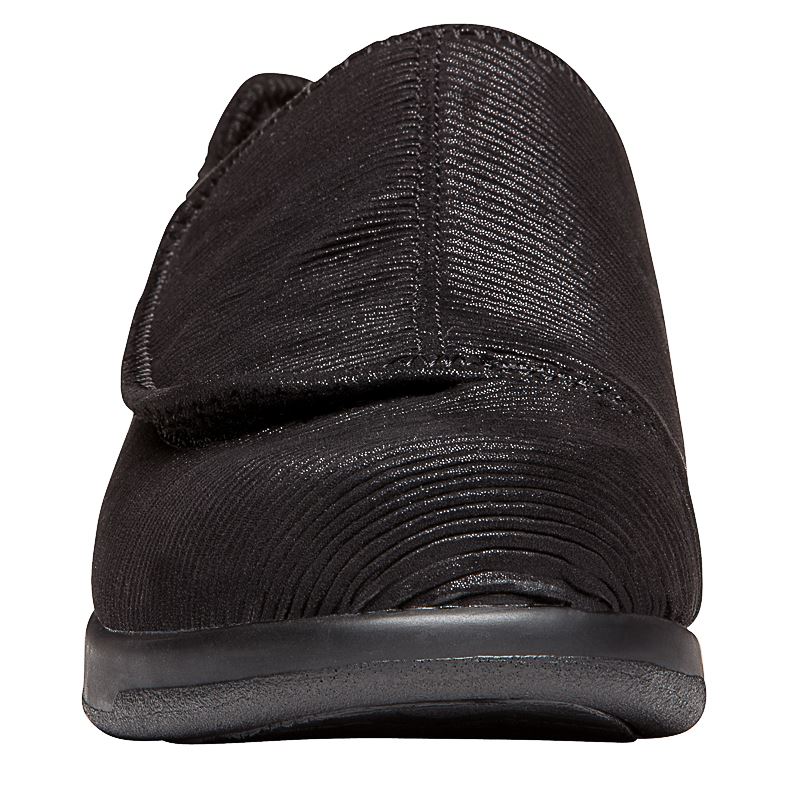 Propet Shoes Men's Cush'N Foot-Black Corduroy