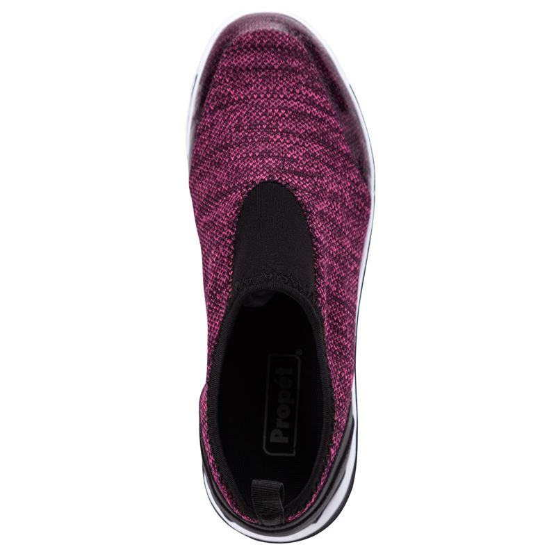 Propet Shoes Women's TravelActive Slip-On-Berry Heather