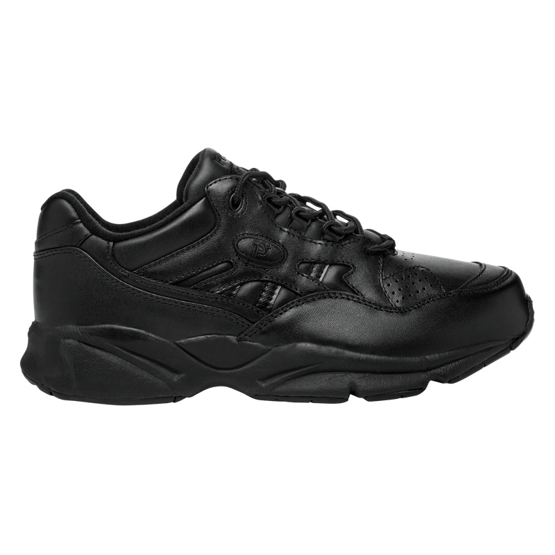 Propet Shoes Men's Stability Walker-Black - Click Image to Close