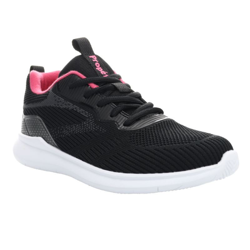 Propet Shoes Women's TravelBound Pixel-Black/Pink - Click Image to Close