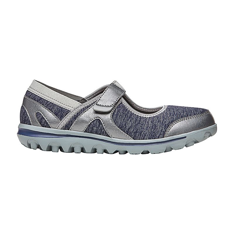 Propet Shoes Women's Onalee-Blue/Silver