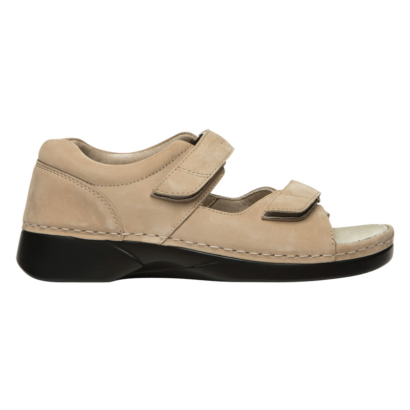 Propet Shoes Women's Pedic Walker-Dusty Taupe Nubuck - Click Image to Close