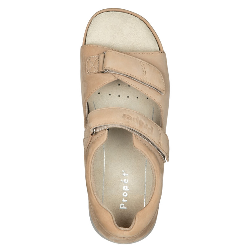 Propet Shoes Women's Pedic Walker-Dusty Taupe Nubuck - Click Image to Close