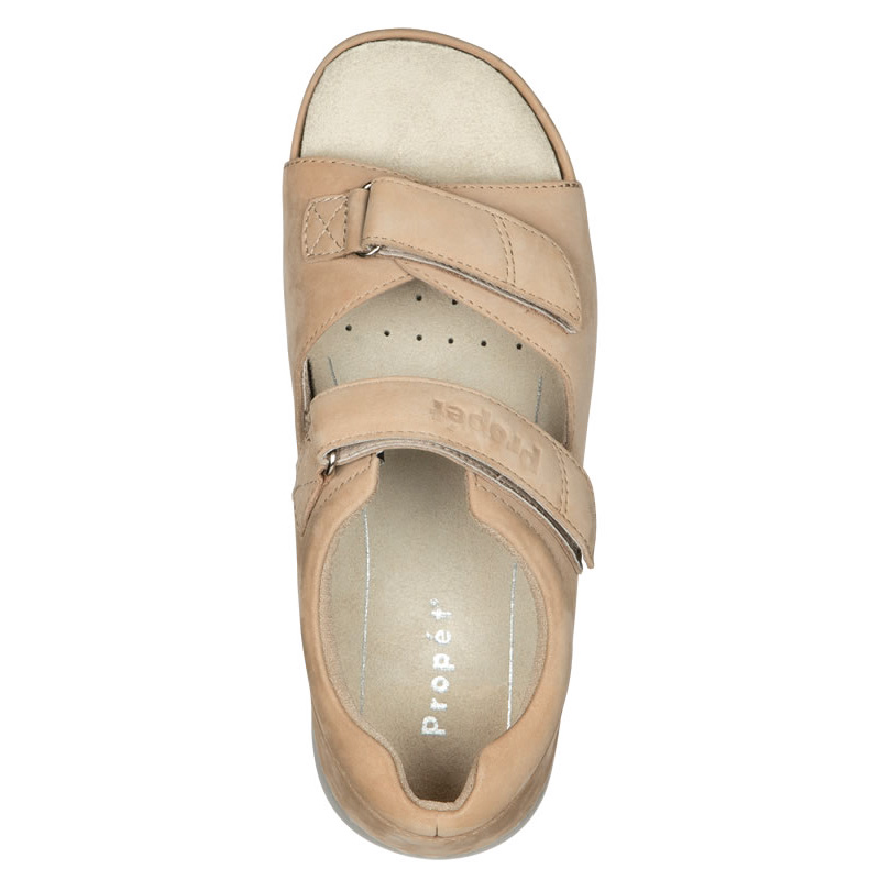 Propet Shoes Women's Pedic Walker-Dusty Taupe Nubuck