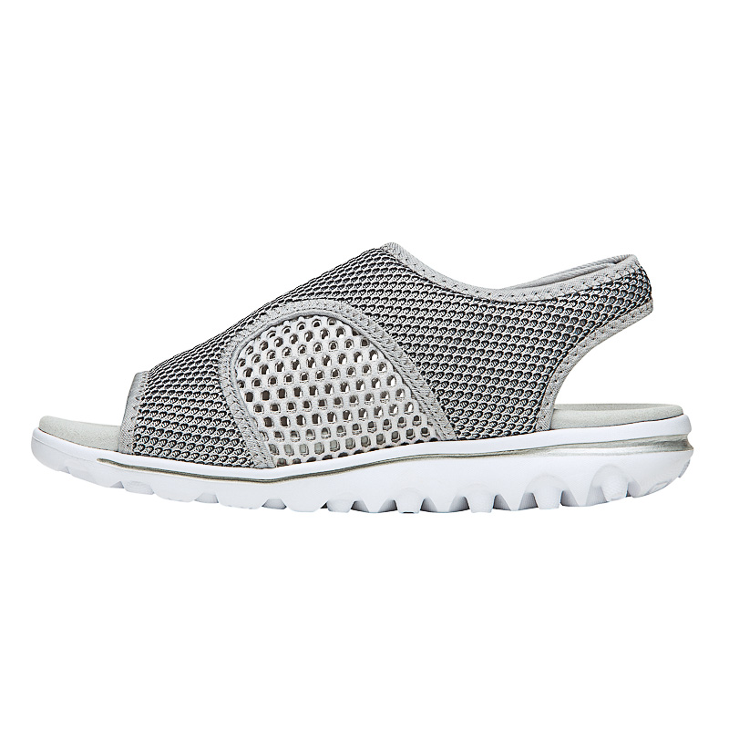 Propet Shoes Women's TravelActiv SS-Silver/Black - Click Image to Close