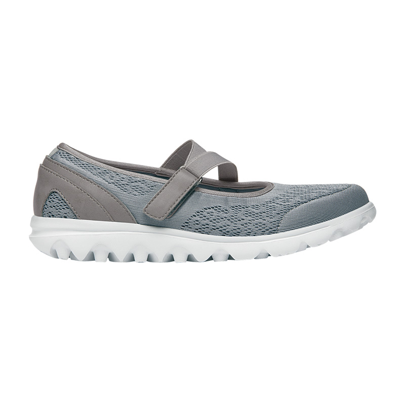 Propet Shoes Women's TravelActiv Mary Jane-Silver