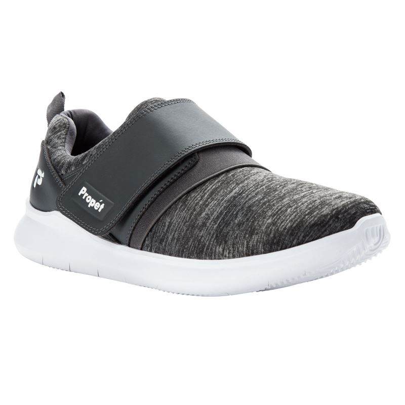 Propet Shoes Men's Viator Mod Monk-Grey - Click Image to Close