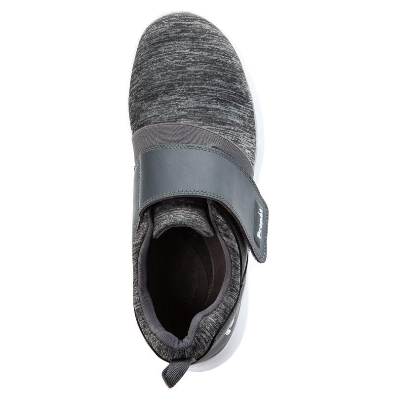 Propet Shoes Men's Viator Mod Monk-Grey - Click Image to Close