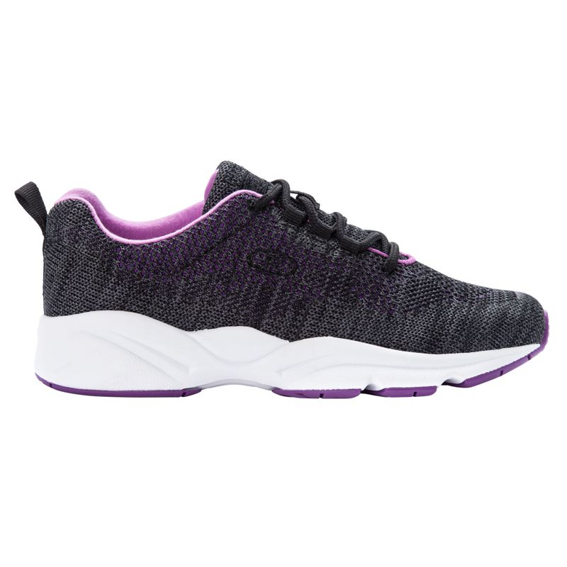 Propet Shoes Women's Stability Fly-Black/Berry - Click Image to Close