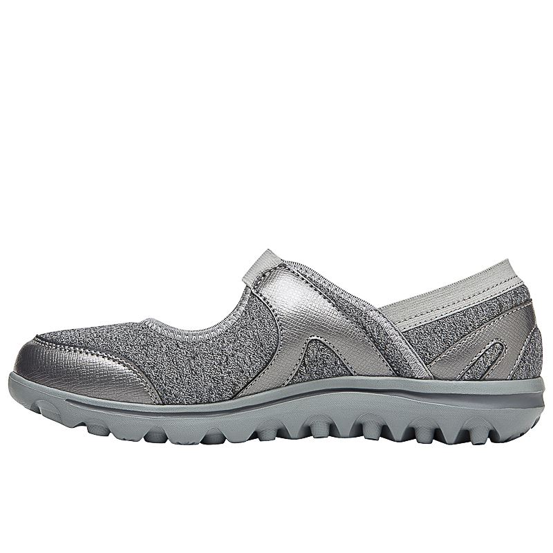 Propet Shoes Women's Onalee-Grey/Silver