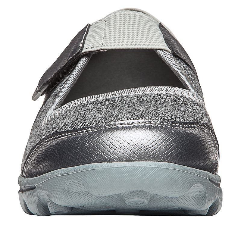 Propet Shoes Women's Onalee-Grey/Silver - Click Image to Close