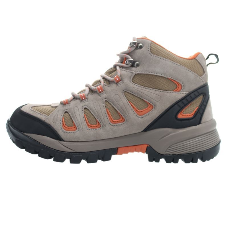 Propet Shoes Men's Ridge Walker-Gunsmoke/Orange - Click Image to Close