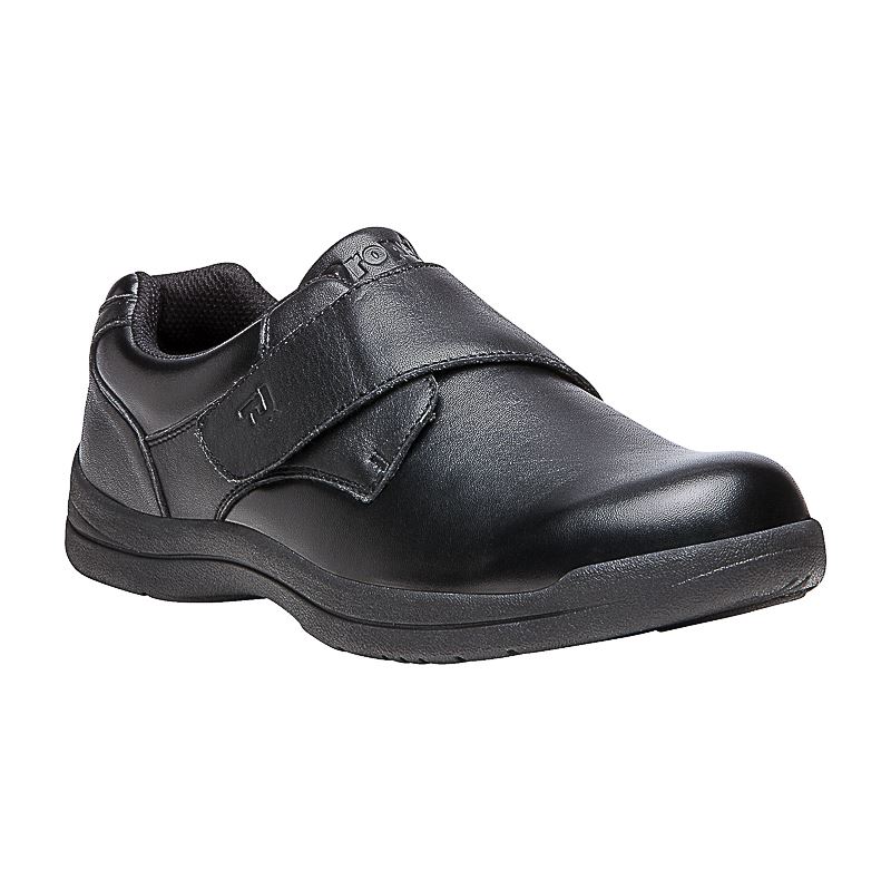 Propet Shoes Men's Marv Strap-Black - Click Image to Close