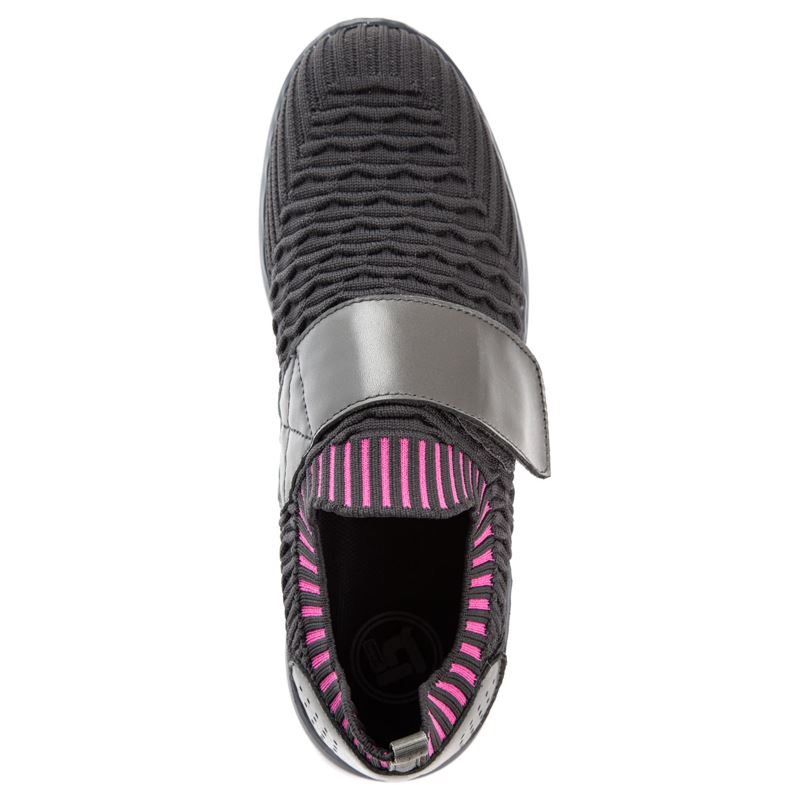 Propet Shoes Women's TravelBound Strap-Dark Grey