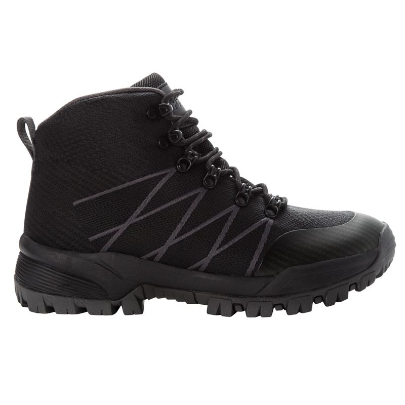 Propet Shoes Men's Traverse-Black/Dk Grey - Click Image to Close