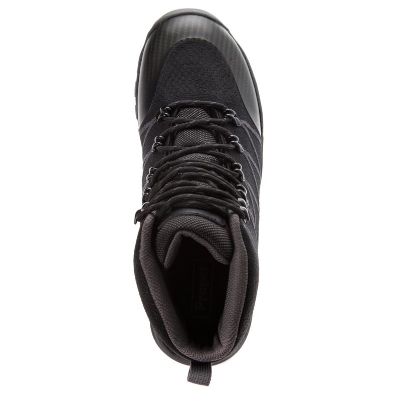Propet Shoes Men's Traverse-Black/Dk Grey