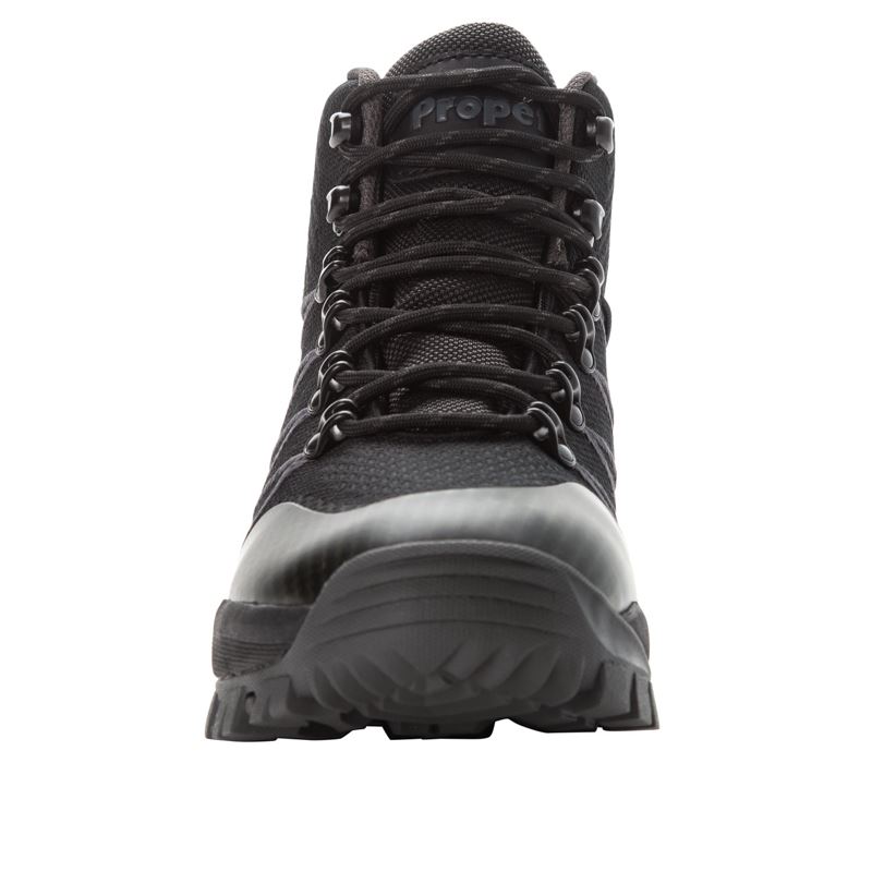 Propet Shoes Men's Traverse-Black/Dk Grey