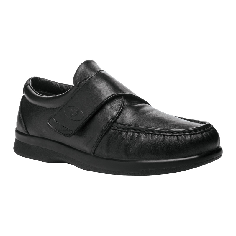 Propet Shoes Men's Pucker Moc-Black