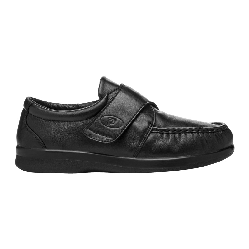 Propet Shoes Men's Pucker Moc-Black