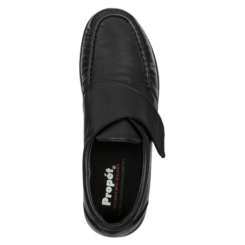 Propet Shoes Men's Pucker Moc-Black