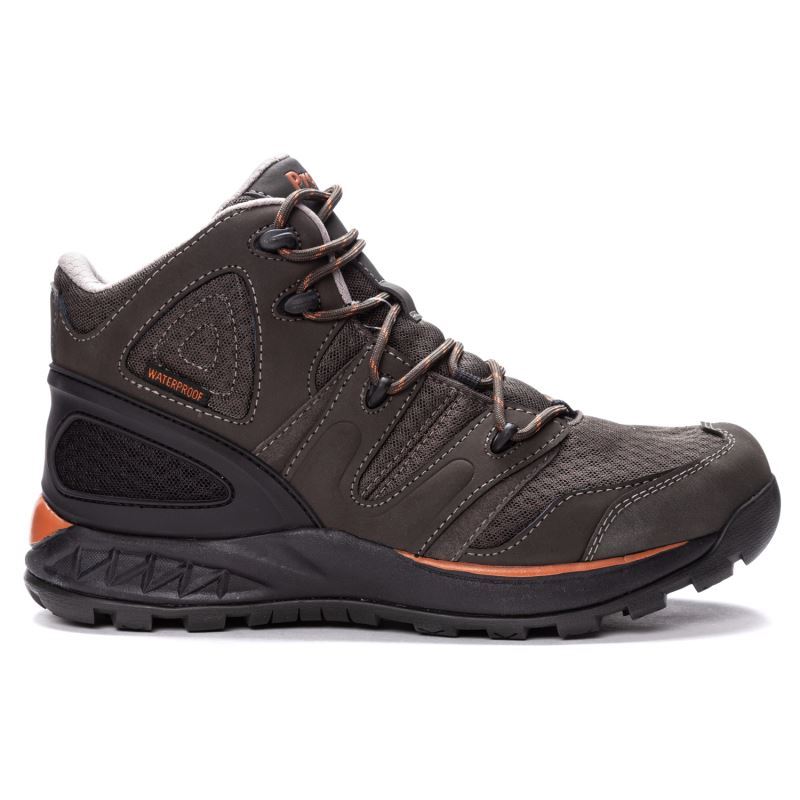 Propet Shoes Men's Veymont-Gunsmoke/Orange - Click Image to Close