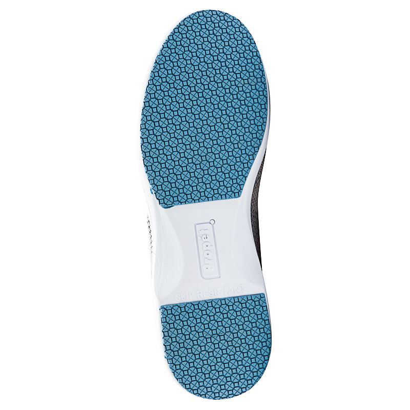 Propet Shoes Women's Washable Walker Evolution-Lt Grey/Lt Blue - Click Image to Close