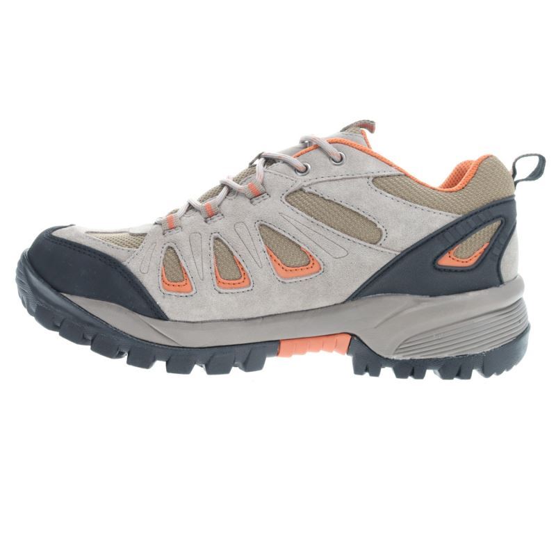 Propet Shoes Men's Ridge Walker Low-Gunsmoke/Orange