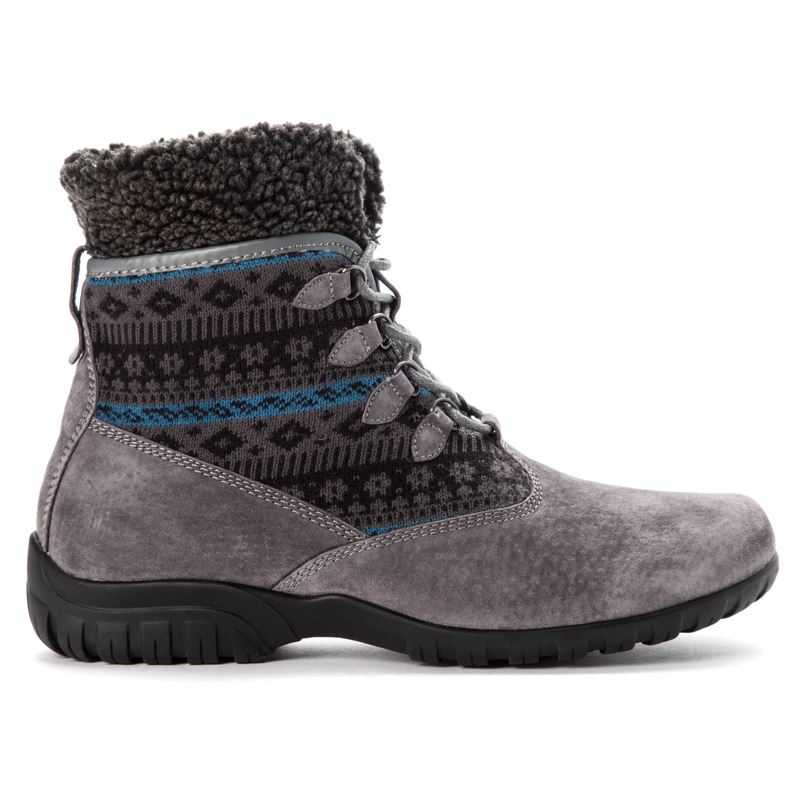 Propet Shoes Women's Delaney Alpine-Grey - Click Image to Close