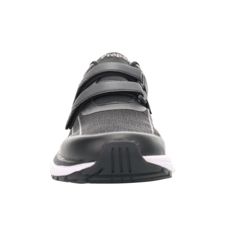 Propet Shoes Women's Propet One Twin Strap-Black/Grey