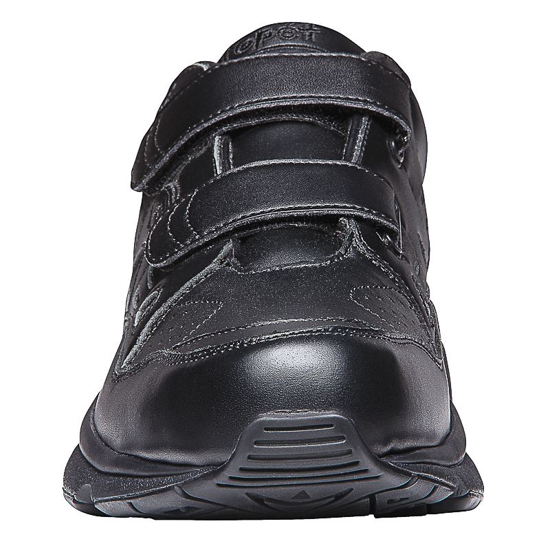 Propet Shoes Men's Stability Walker Strap-Black - Click Image to Close