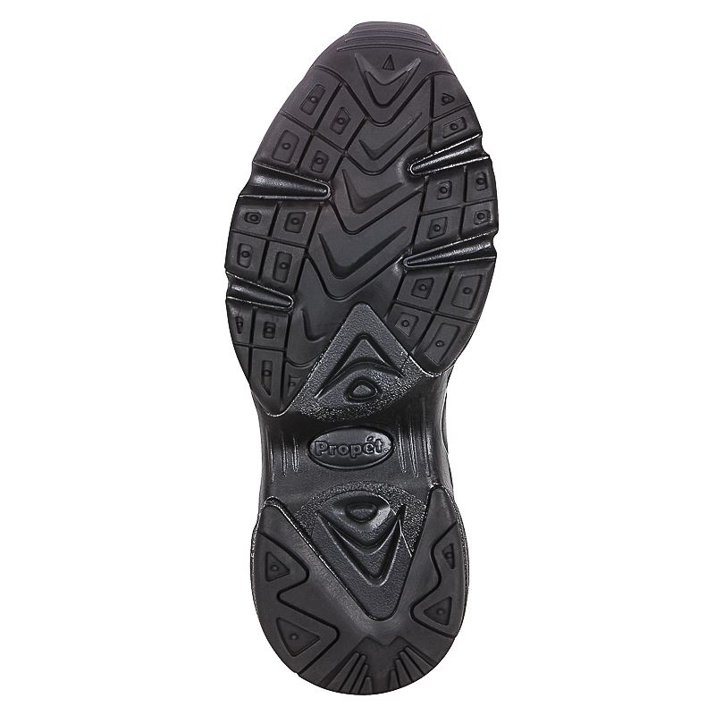Propet Shoes Men's Stability Walker Strap-Black