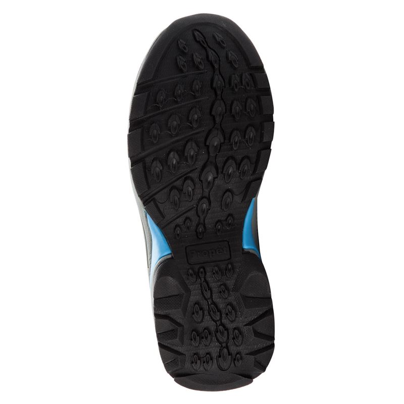 Propet Shoes Women's Petra-Lt Grey/Lt Blue - Click Image to Close