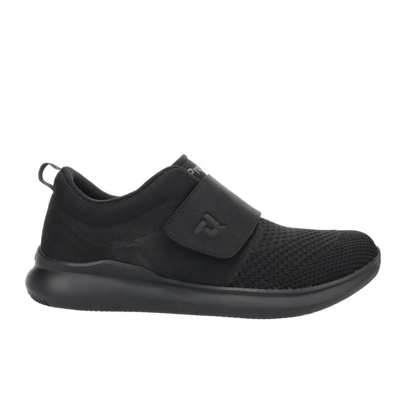 Propet Shoes Men's Viator Strap-All Black - Click Image to Close
