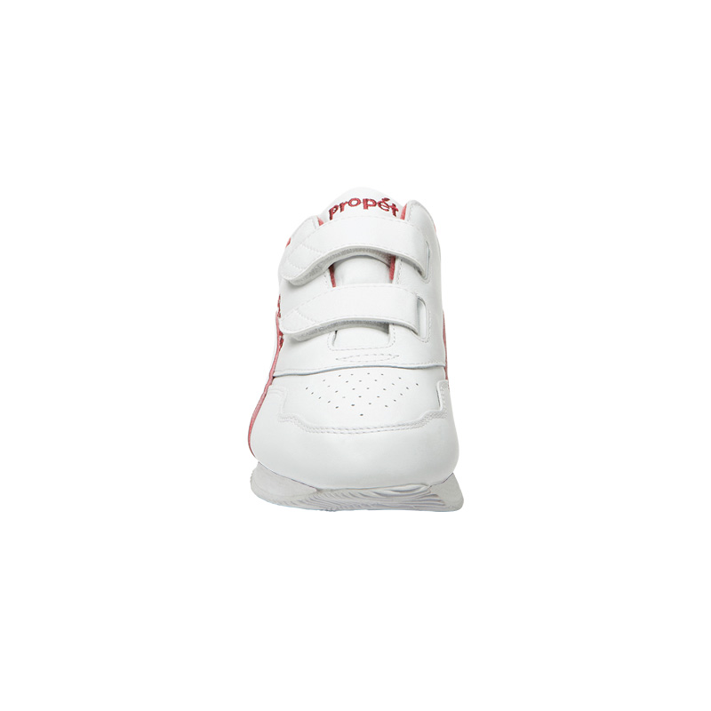 Propet Shoes Women's Tour Walker Strap-White/Berry - Click Image to Close