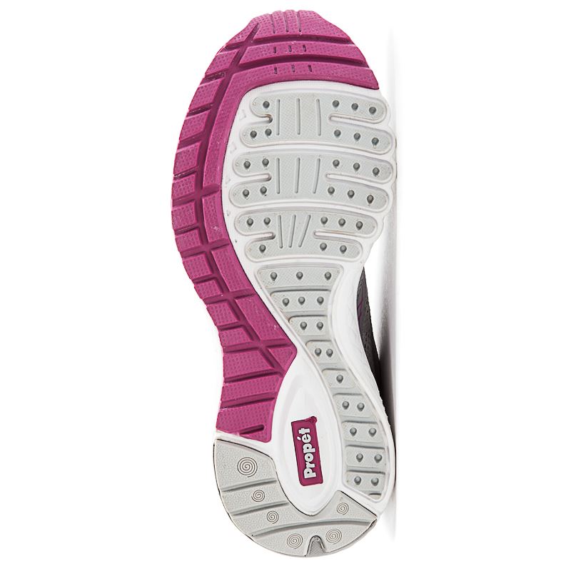 Propet Shoes Women's Propet One LT-Grey/Berry - Click Image to Close