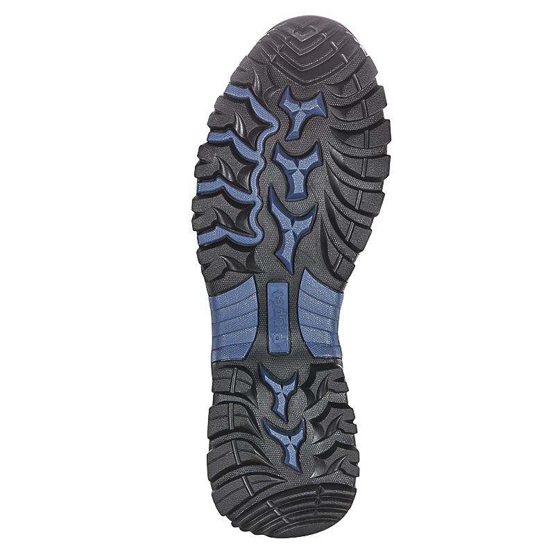 Propet Shoes Men's Ridge Walker-Grey/Blue