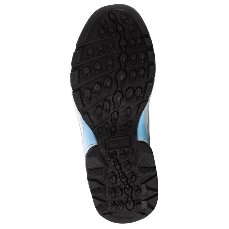 Propet Shoes Women's Piper-Lt Grey/Lt Blue - Click Image to Close