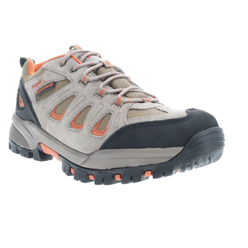 Propet Shoes Men's Ridge Walker Low-Gunsmoke/Orange