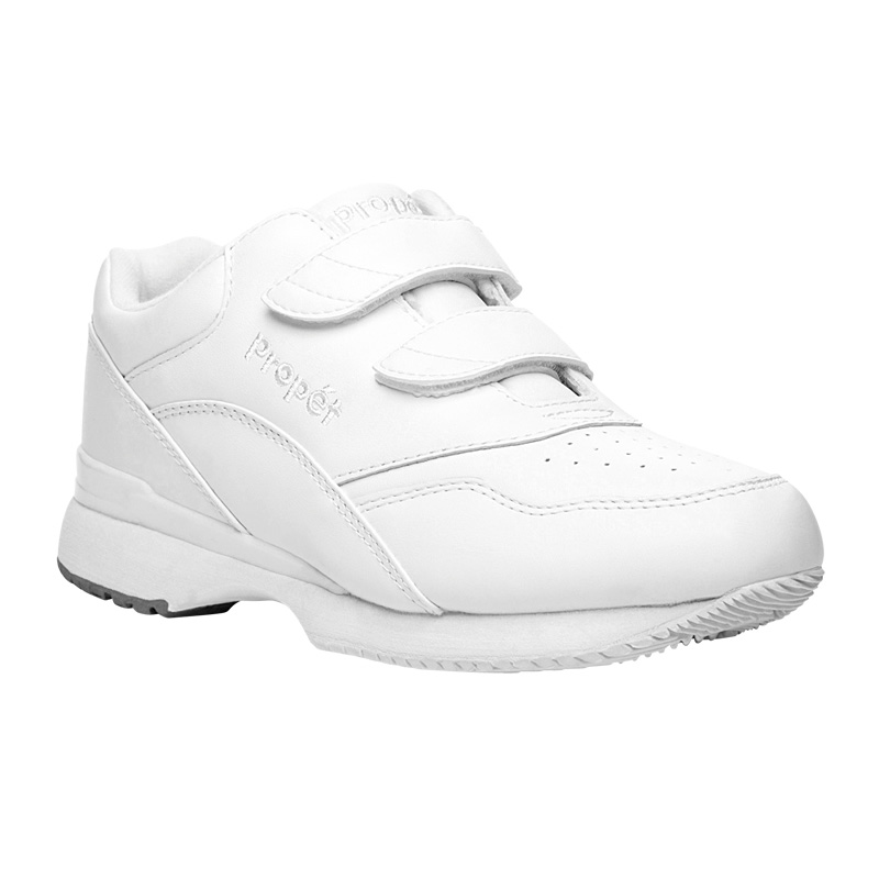 Propet Shoes Women's Tour Walker Strap-White - Click Image to Close