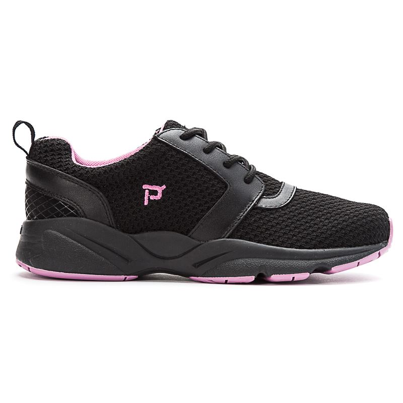 Propet Shoes Women's Stability X-Black/Berry - Click Image to Close