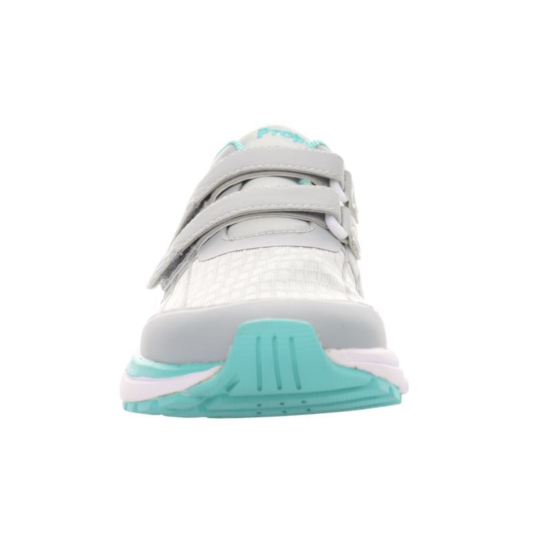 Propet Shoes Women's Propet One Twin Strap-Grey/Mint