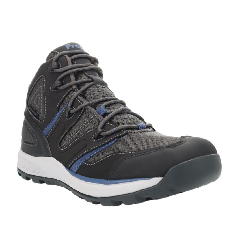 Propet Shoes Men's Veymont-Grey/Blue