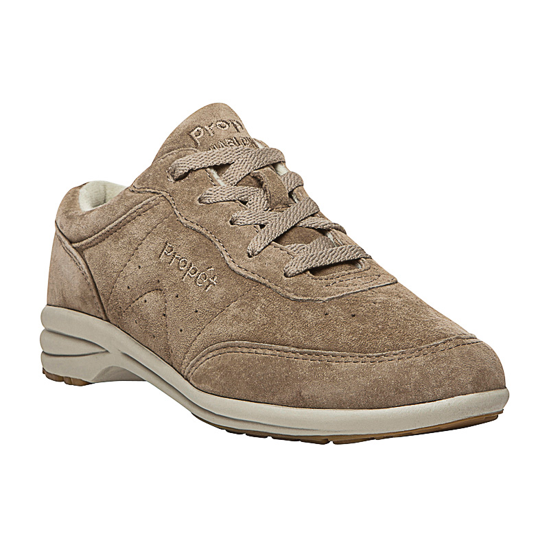 Propet Shoes Women's Washable Walker-SR Taupe - Click Image to Close