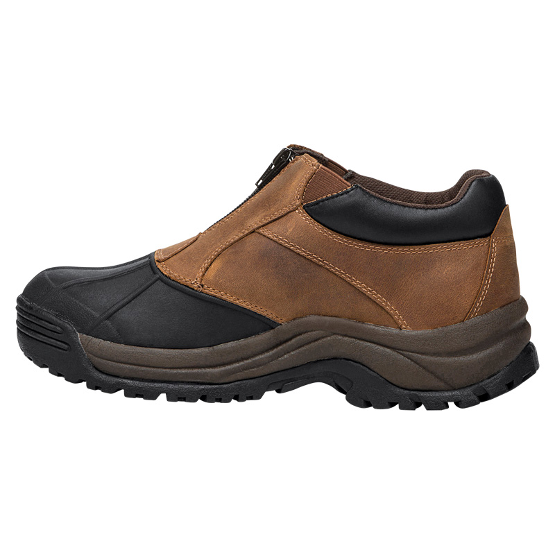 Propet Shoes Men's Blizzard Ankle Zip-Brown/Black