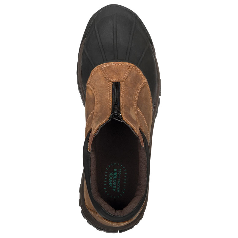 Propet Shoes Men's Blizzard Ankle Zip-Brown/Black