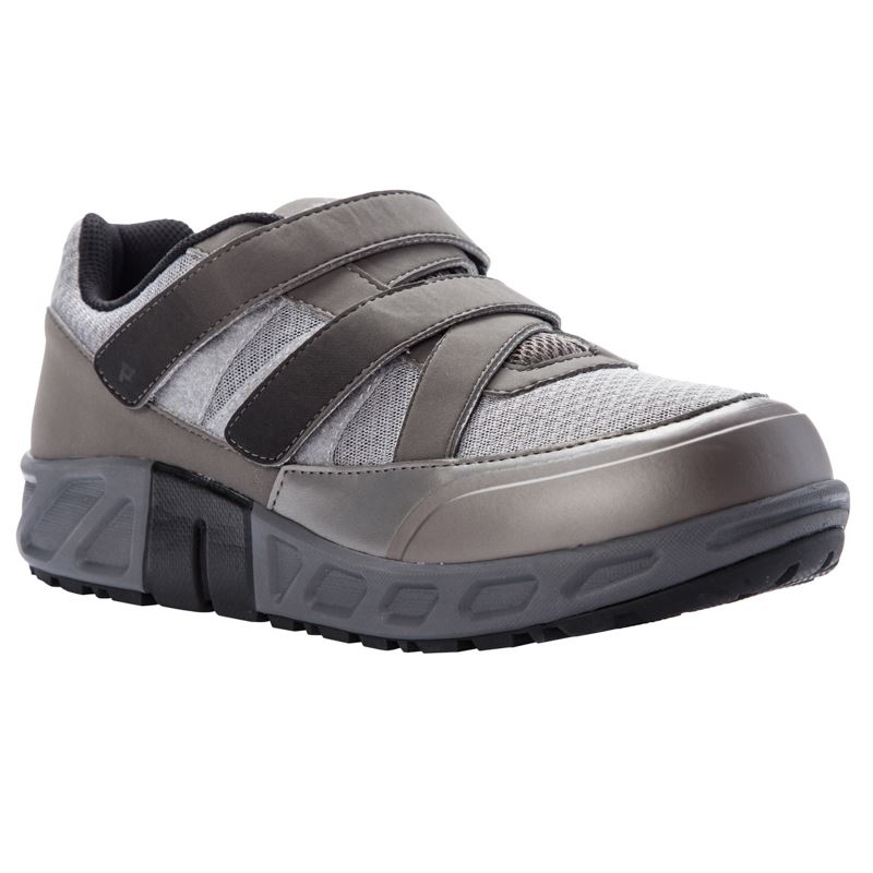 Propet Shoes Men's Matthew Strap-Grey