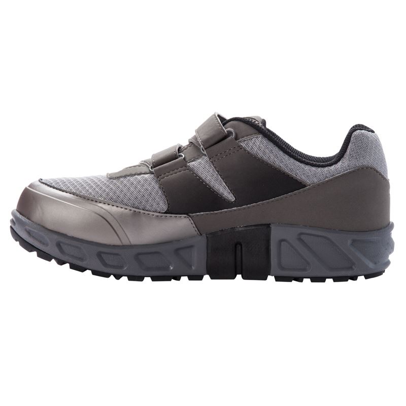 Propet Shoes Men's Matthew Strap-Grey