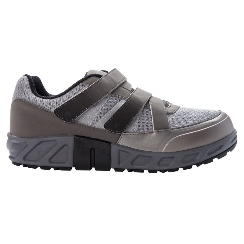 Propet Shoes Men's Matthew Strap-Grey