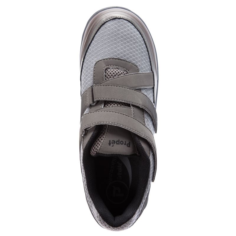 Propet Shoes Men's Matthew Strap-Grey