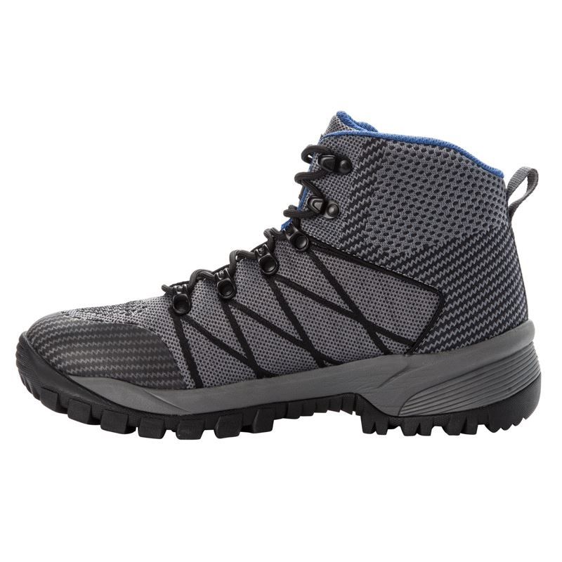 Propet Shoes Men's Traverse-Grey/Black - Click Image to Close